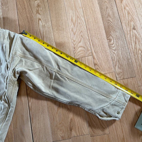 Elwood Petrol Workwear Cropped Jacket Khaki Tan Adult Small NWT - Picture 6 of 13